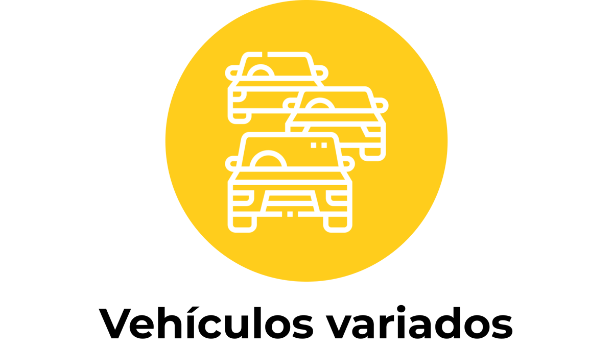 Vehículos variados